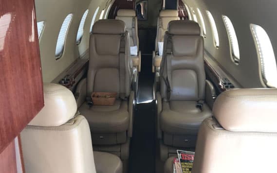 Aeronave executiva em destaque na galeria da Good Fly